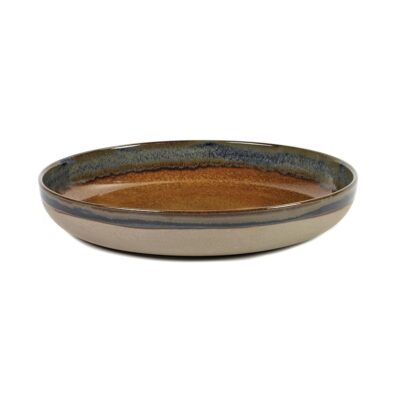 Surface Dish Rusty Brown 32x5.5cm(h)