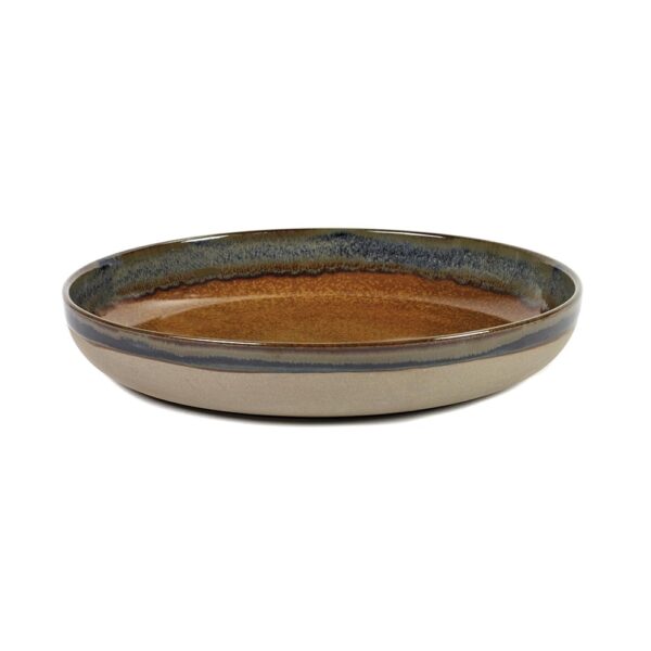 Surface Dish Rusty Brown 32x5.5cm(h)