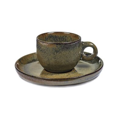 Surface Espresso Cup & Saucer IG 10cl