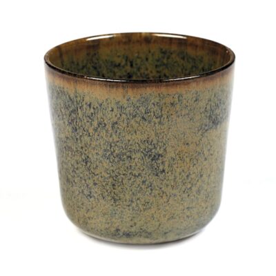 Surface Mug w/o Handle Indi Grey 9x8.5cm