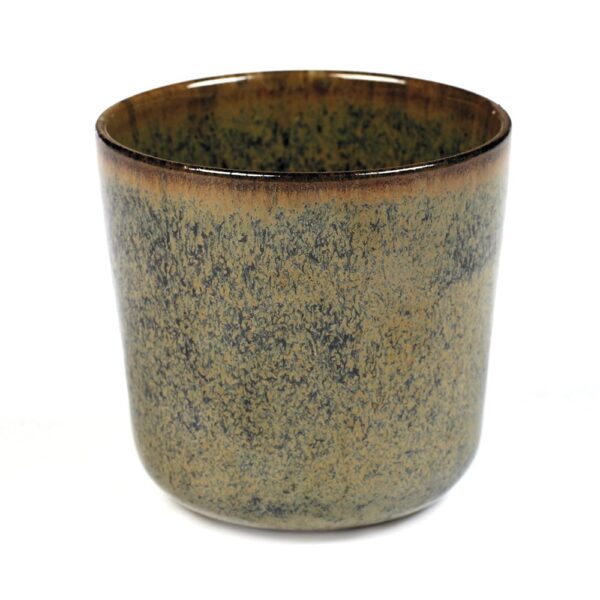 Surface Mug w/o Handle Indi Grey 9x8.5cm