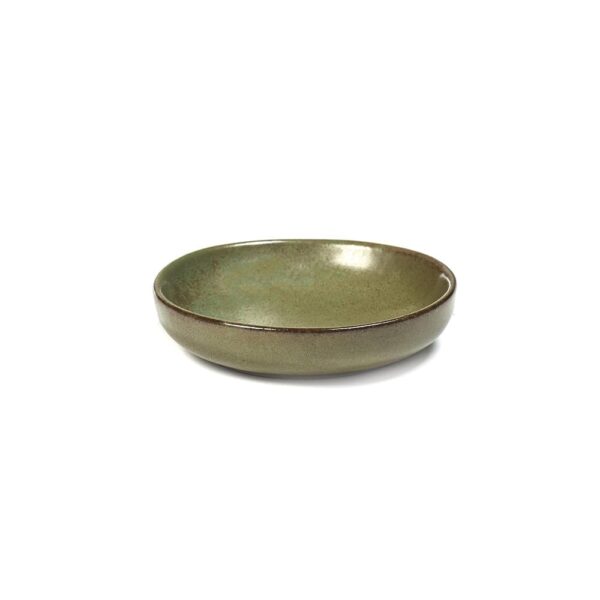 Surface Olive Plate Camo Green 9x2cm(h)