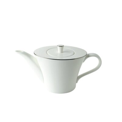 Tea Pot & Lid 710cc with Platinum Line