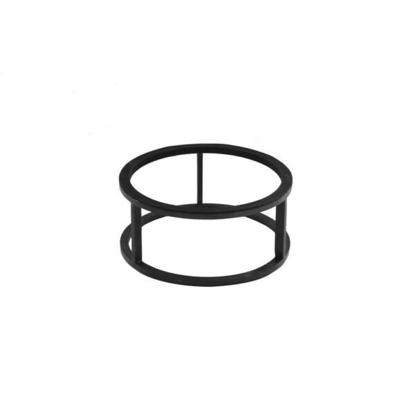 Tilt Black Round Riser- Low