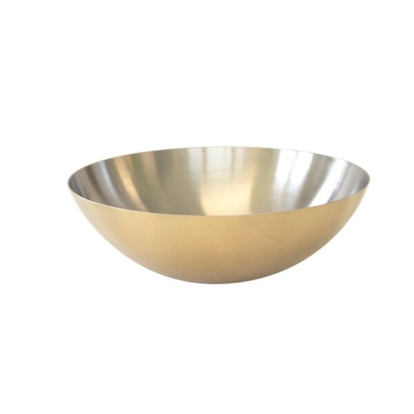 Tilt Brass Bowl 21.5x7cm(h) - Small