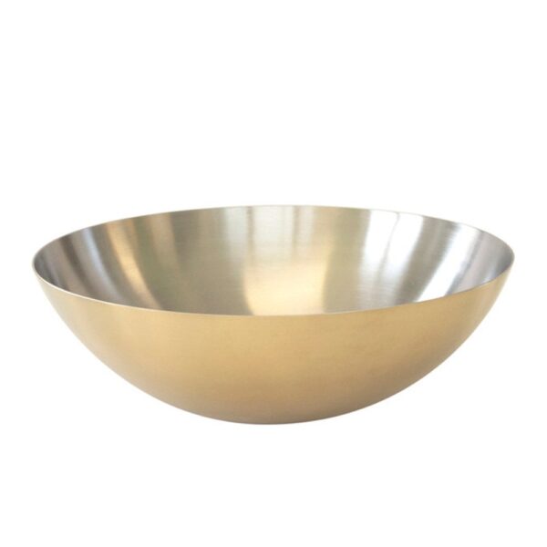 Tilt Brass Bowl 25x8.5cm(h) - Medium