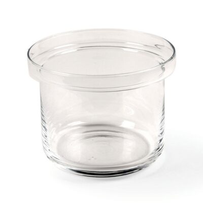 Tilt Glass Jar 21.8x16.5cm