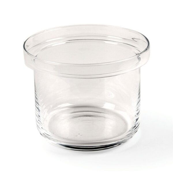 Tilt Glass Jar 21.8x16.5cm