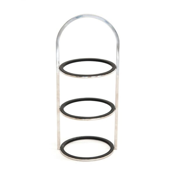 Tilt S/S 3 Tier Round Riser