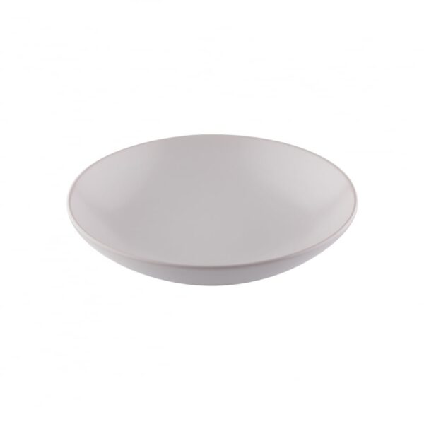 Ubud Couscous Plate 24cm-Satin White