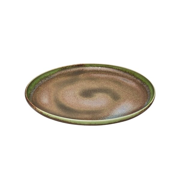 Ubud Dinner Plate 25cm - Vert Bronze