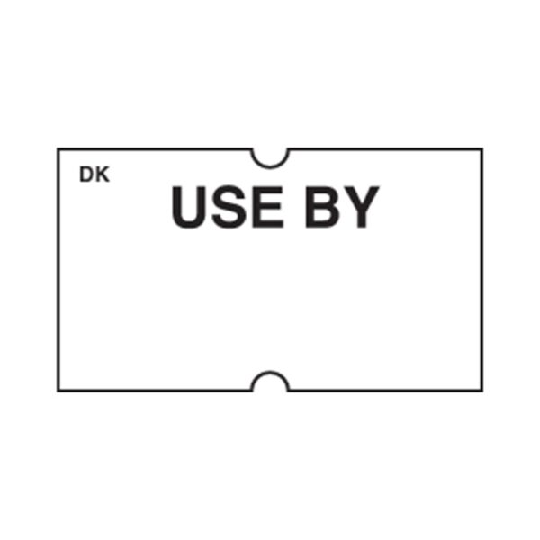 Use By Labels 1000 on a Roll