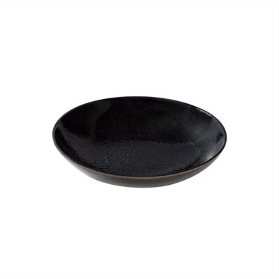 Velours Deep Plate 29cm - Black