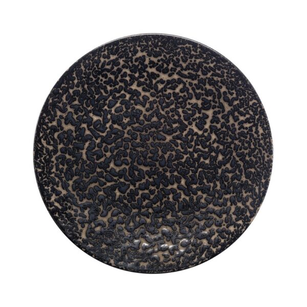 Velours Dinner Plate 28cm - Black