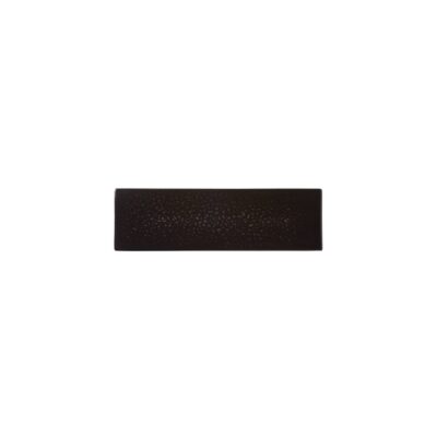 Velours Mini Tray 6x20cm - Black