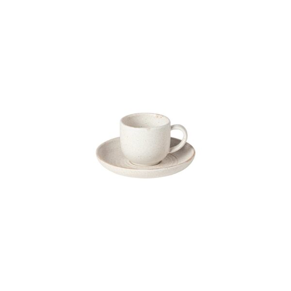 Vermont Coffee Cup & Saucer - Cream