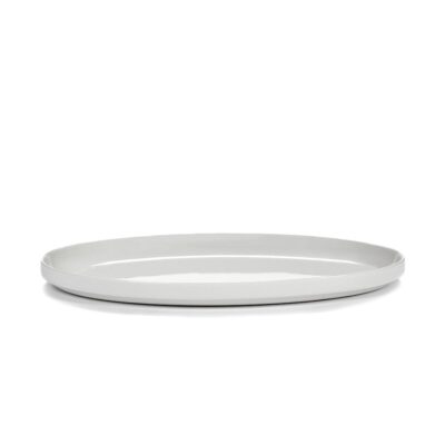 VVD Oval Plate 29x18cm - Matte White