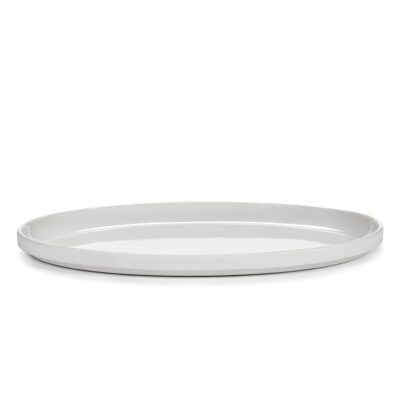 VVD Oval plate 33x23cm - Matte White