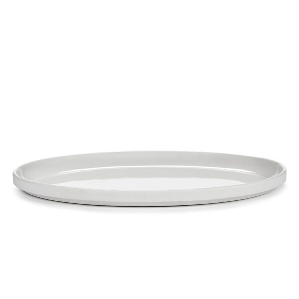VVD Oval plate 33x23cm - Matte White