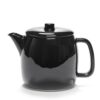 vvd tea pot 12 1x13 3 h glazed white p12321 9090 image - G&G Goodfellows