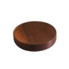 walnut plate 16x3cm h ribbed side p13897 9605 image - G&G Goodfellows
