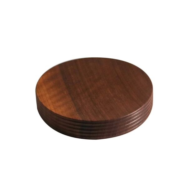 Walnut Plate 16x3cm(h)-Ribbed Side