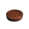 walnut ribbed plate 16x3cm 11cm indent p13892 9601 image - G&G Goodfellows