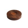 walnut ribbed plate 16x3cm 6cm indent p13891 9600 image - G&G Goodfellows