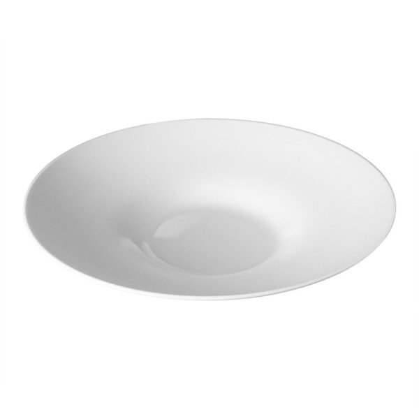 White Matt/Shiny Deep Plate 25cm