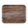 wood finish tray 43x33cm brown olive p9360 7333 image - G&G Goodfellows