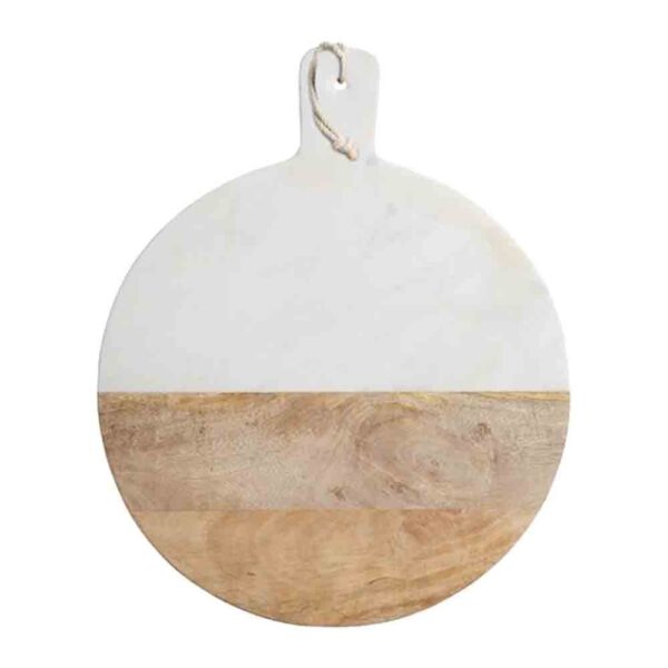 Wood/Marble Paddle Board 40.5x50cm