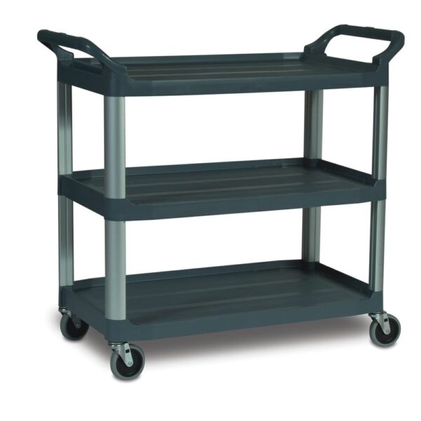 X-Tra Cart Closed 3 Sides Black