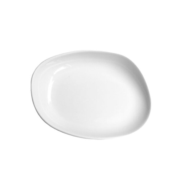 Yayoi Side Plate 14x11x3cm(h) Matt White