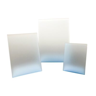 A5 Menu Board - Arctic Blue Frosted