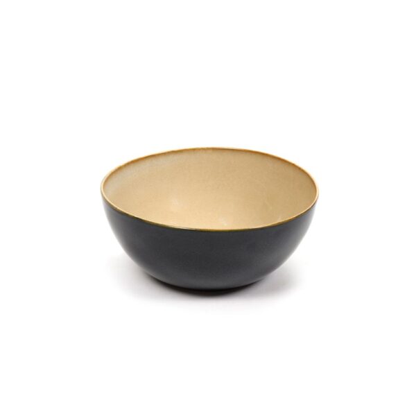 ALG Bowl 15x6cm(h) - Grey/Dark Blue