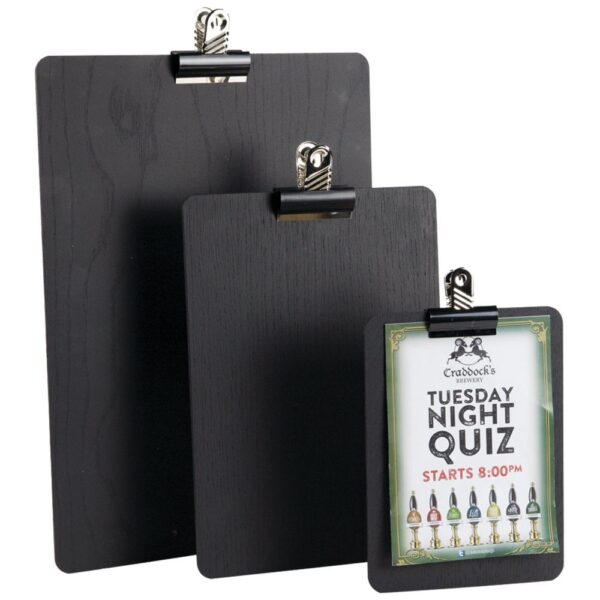 Black A4 Chalkboard