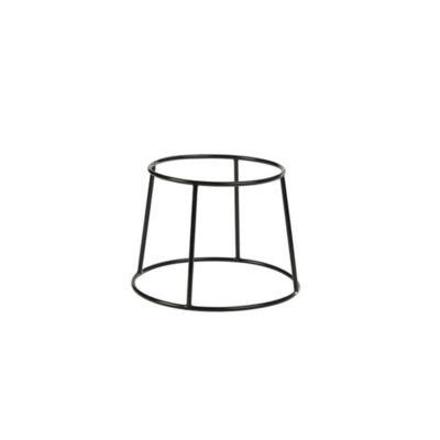 Black Anti-Slip Round Buffet Riser