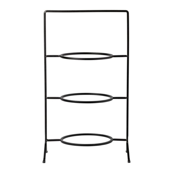 Boutique 3 Round Stage Metalic Holder-Bl