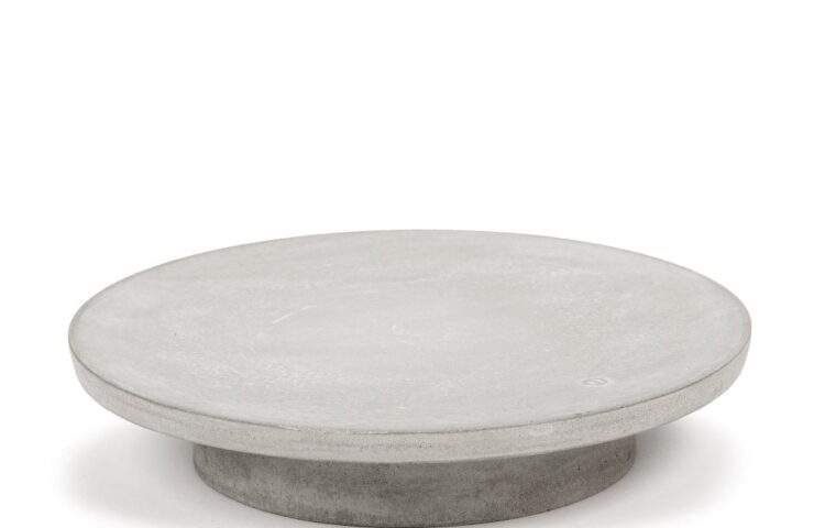 concrete cake stand large p15240 10671 image - G&G Goodfellows