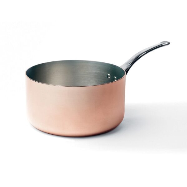Copper Induction Saucepan 24cm