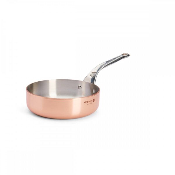 Copper Induction Saute Pan 24cm