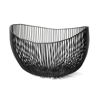 Deep Basket ‘Tale’ 31x29xH21cm Black