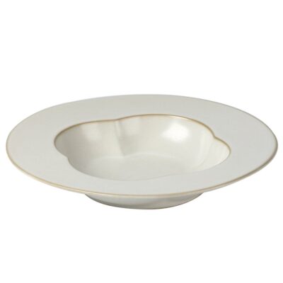 Eclipse Deep Rim Dish 240mm - Cream