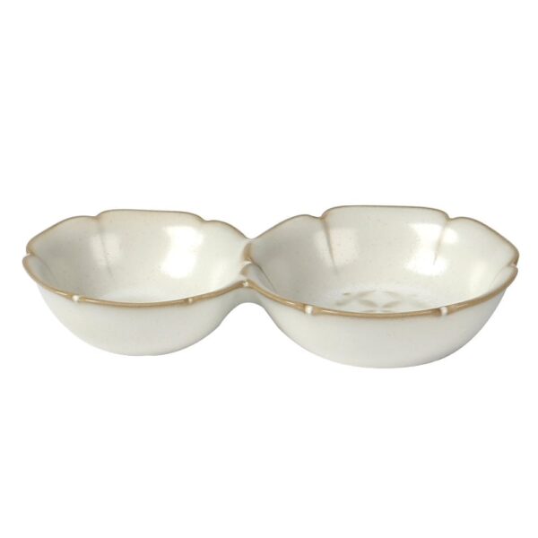 ES Asia Soy/Vinegar Saucer - Cream