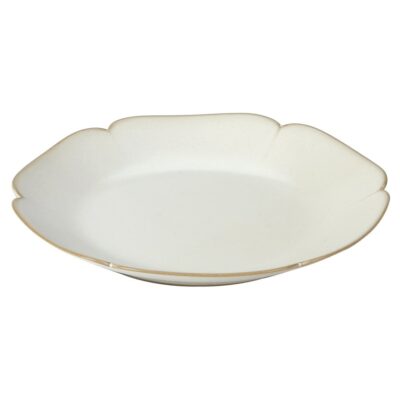 Eva Plain Plate 200mm - Cream