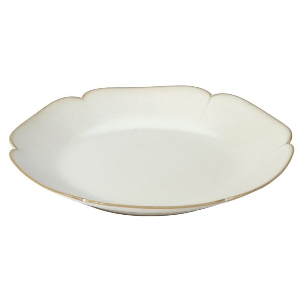 Eva Plain Plate 200mm - Cream