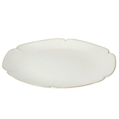 Eva Plain Plate 255mm - Cream