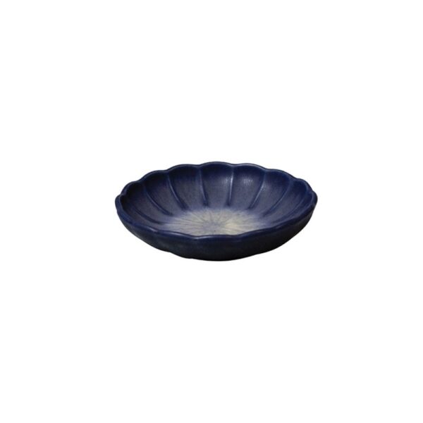 Flower Plate 16.5cm - Blue