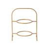 marrakesh 2 tier salad plate stand gold p15184 10663 image - G&G Goodfellows