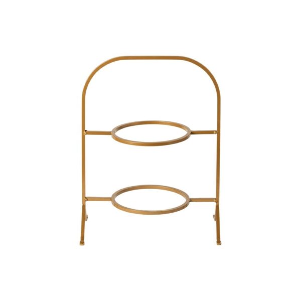 Marrakesh 2 Tier Stand - Gold